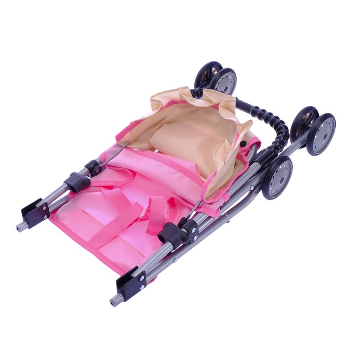 Коляска для кукол летняя, металлический каркас