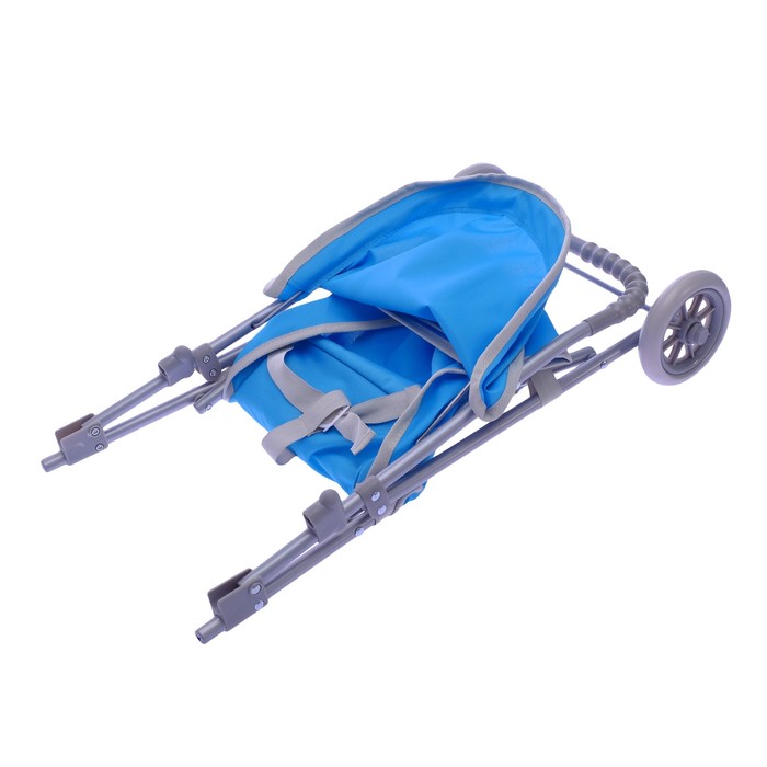 Коляска для кукол трёхколёсная, металлический каркас