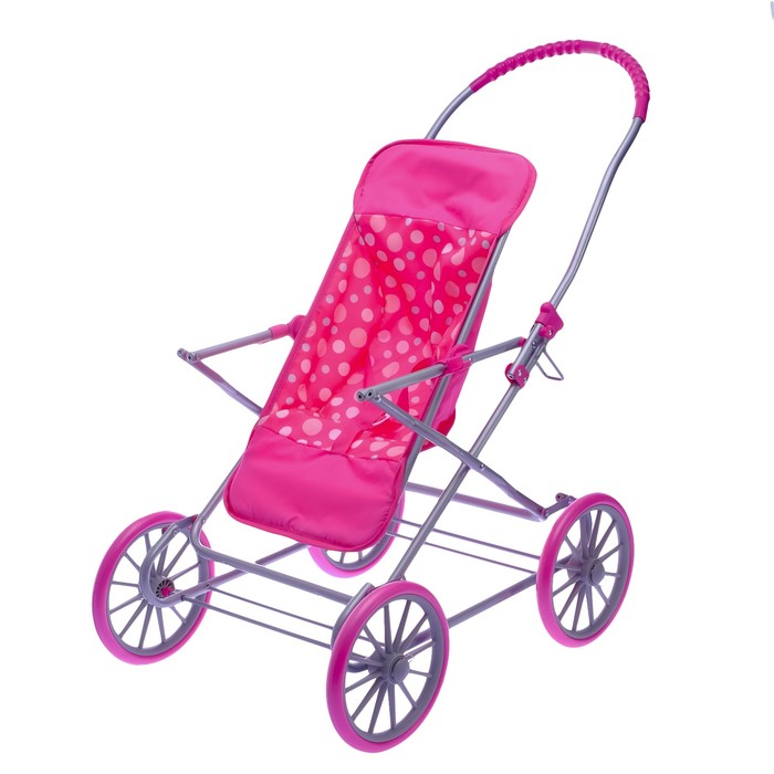Коляска для кукол 2 в 1 "Зима-лето", металлический каркас