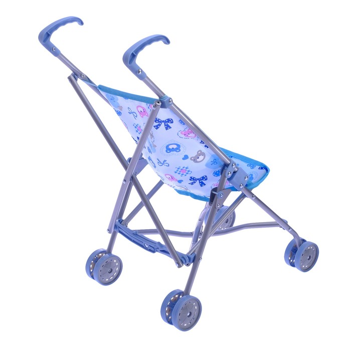 Коляска-трость для кукол, металлический каркас