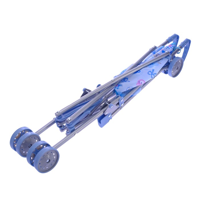 Коляска-трость для кукол, металлический каркас