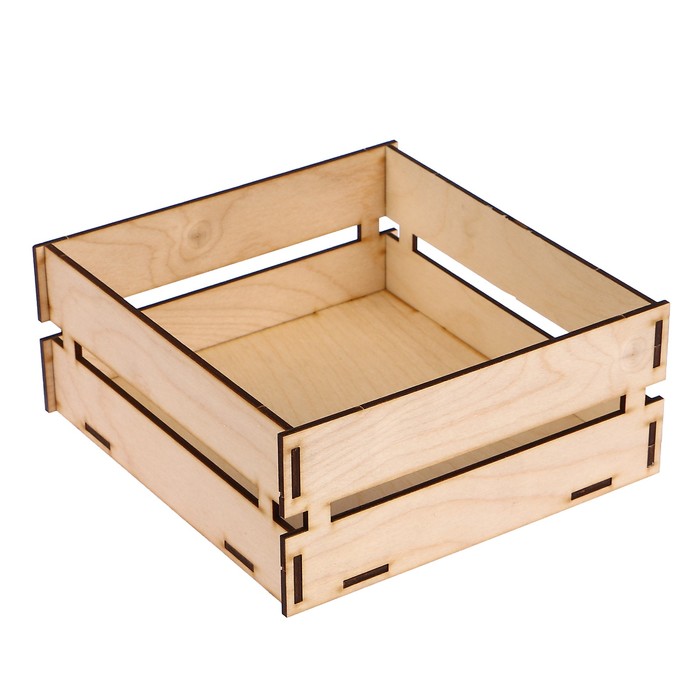 Ящик для декора (5 деталей) "Малый" 18х18х7,5 см