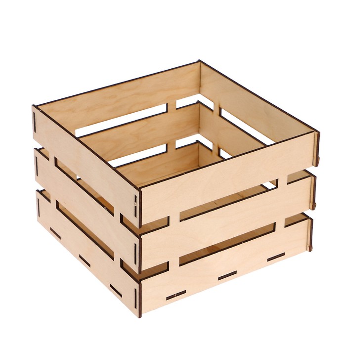 Ящик для декора (5 деталей) "Высокий" 18х18х12 см