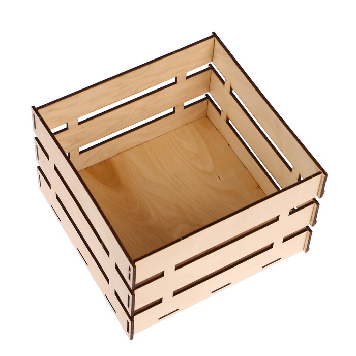 Ящик для декора (5 деталей) "Высокий" 18х18х12 см