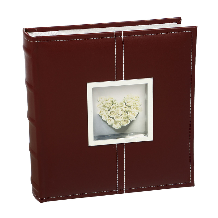 Фотоальбом на 100 фото 15х21 см Image Art серия 031 кожаная обложка книжный п-т