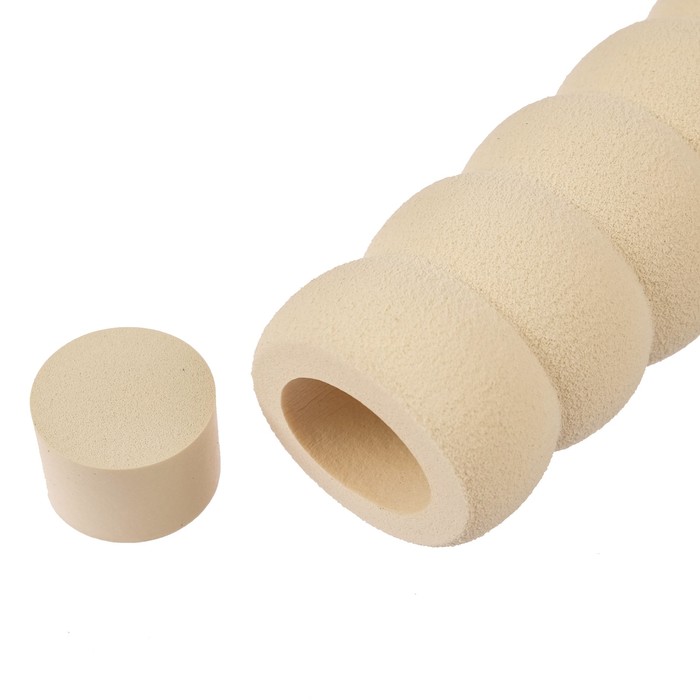 Накладка на дверную ручку мягкая, цвет белый