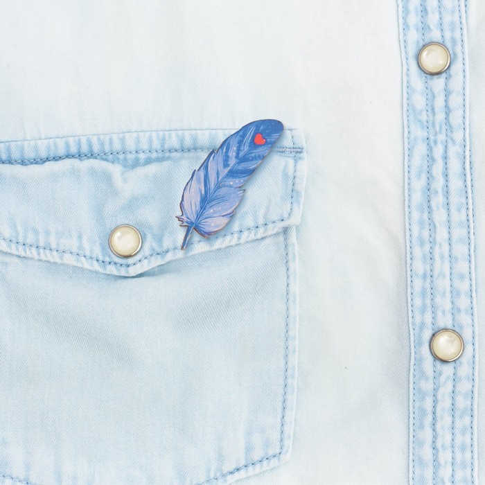 Набор "С 8 Марта": термостакан 550 мл, значок