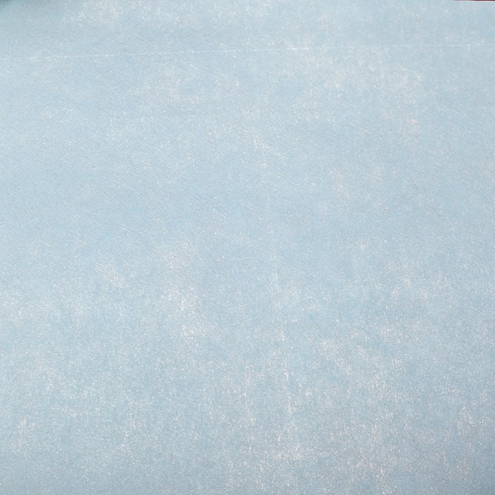 Фетр ламинированный металлизированный, голубой, 0,5 х 5 м