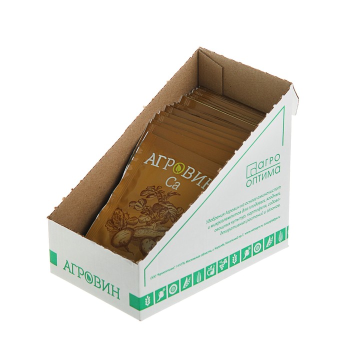 Удобрение Агровин Ca (кальций), 3 г