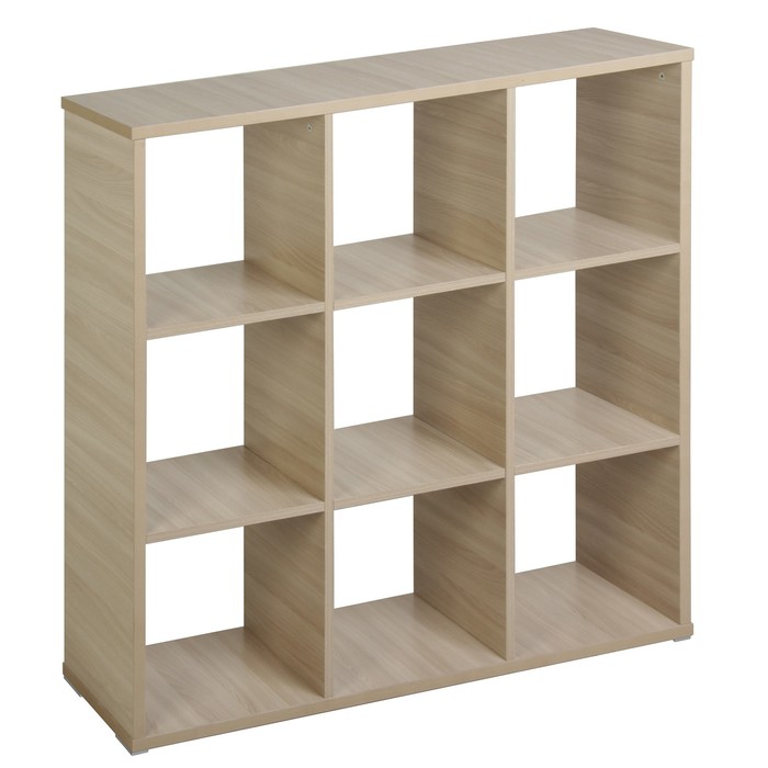 Стеллаж Стильный 1070х300х1080, Ясень шимо светлый