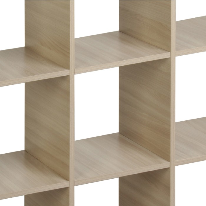 Стеллаж Стильный 1070х300х1080, Ясень шимо светлый