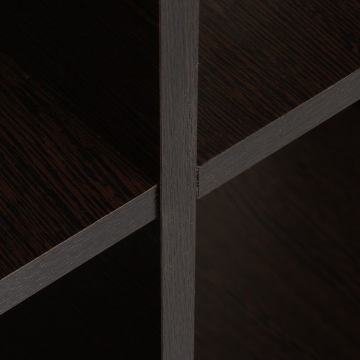 Стеллаж Стильный 1760х300х1080, Венге темный