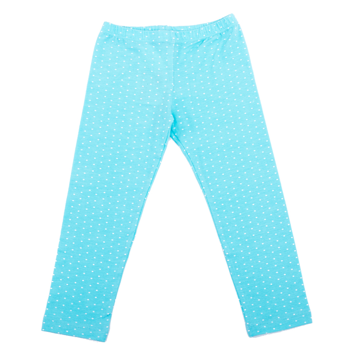 Леггинсы для девочки, рост 110 см, цвет голубой DS0033/11