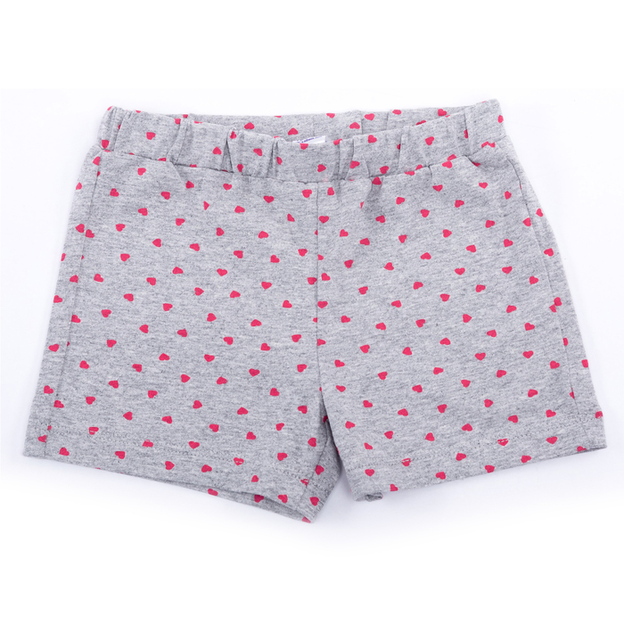 Шорты для девочки, рост 122 см, цвет серый DS0038/25