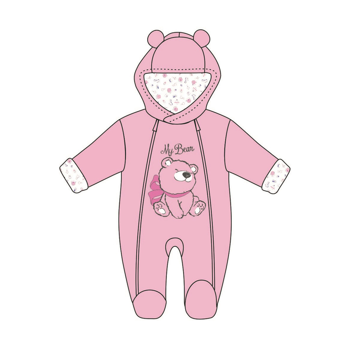 Комбинезон "Шедди-2" детский, рост 62 см, цвет розовый Е0010