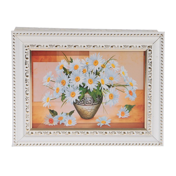 Ключница "Ромашки" багет  18х23х5 см