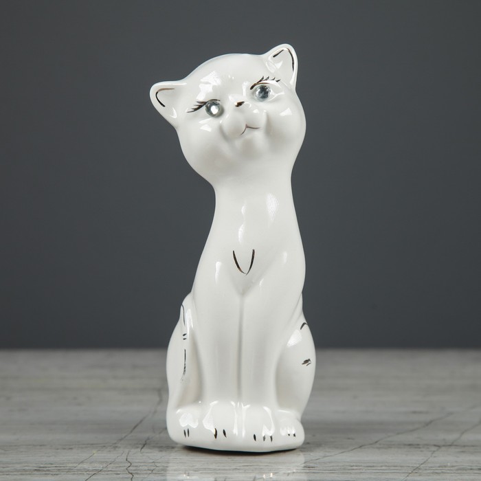 Копилка "Алиса новая" малая, глазурь белая