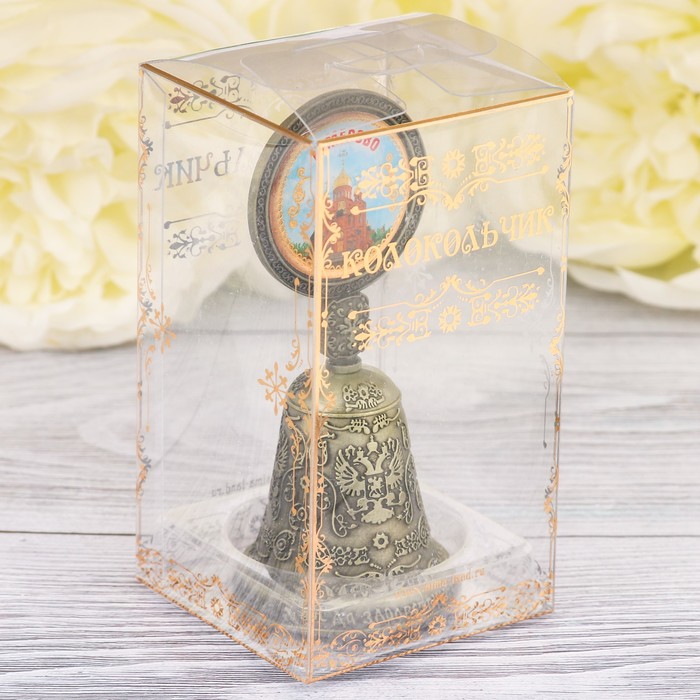 Колокольчик со вставкой «Кемерово», 4,4 х 10 см