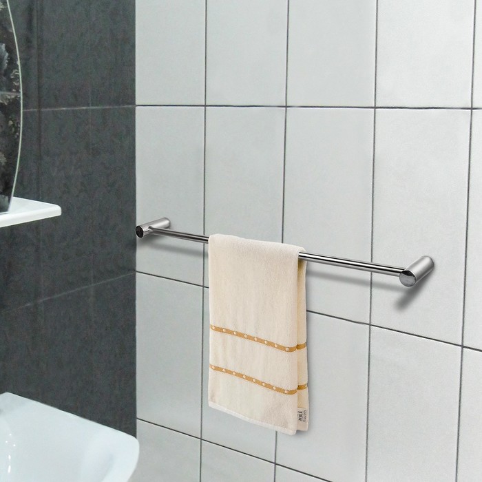 Держатель для полотенец одинарный 57х2,5х7,5 см