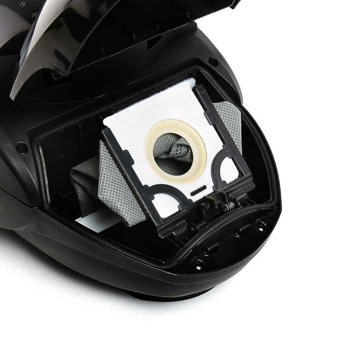 Пылесос LIRA LR 1001, 1800 Вт, мощность всасывания 350 Вт, черный