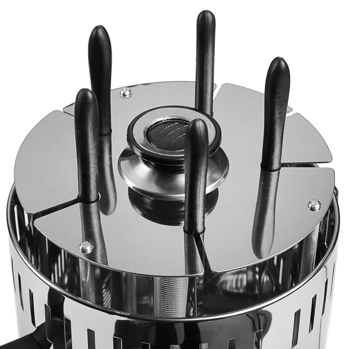 Электрошашлычница LIRA LR 1301, 1000 Вт, 5 шампуров, 5 чаш для сбора жира