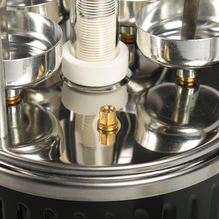 Электрошашлычница LIRA LR 1301, 1000 Вт, 5 шампуров, 5 чаш для сбора жира