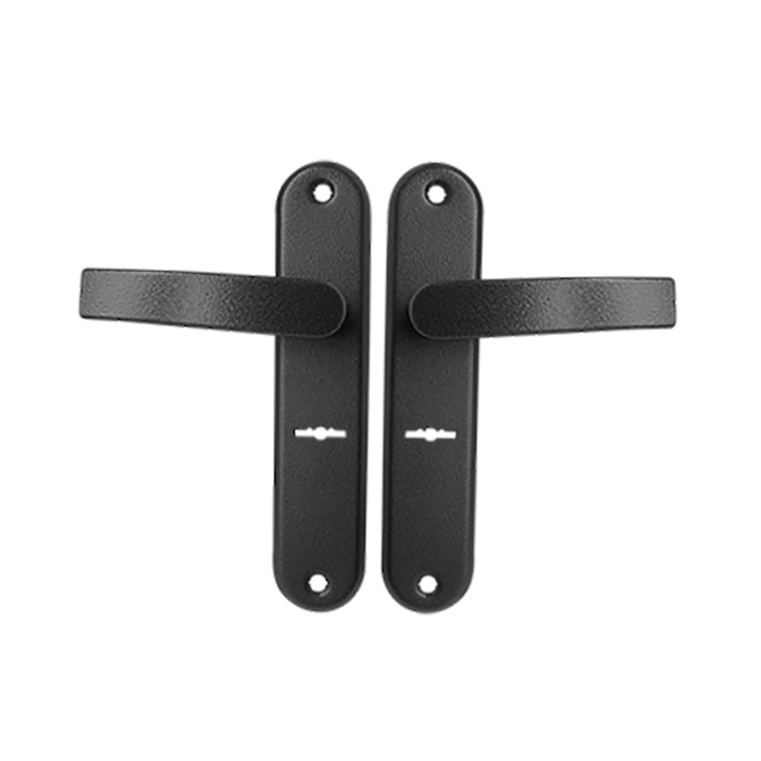 Комплект ручек Рязань "ПРОСАМ" РФ 61-010.У4, м/о 55 мм, к ЗВ9-6/13( 9-8/13), цвет черн. муар 35317