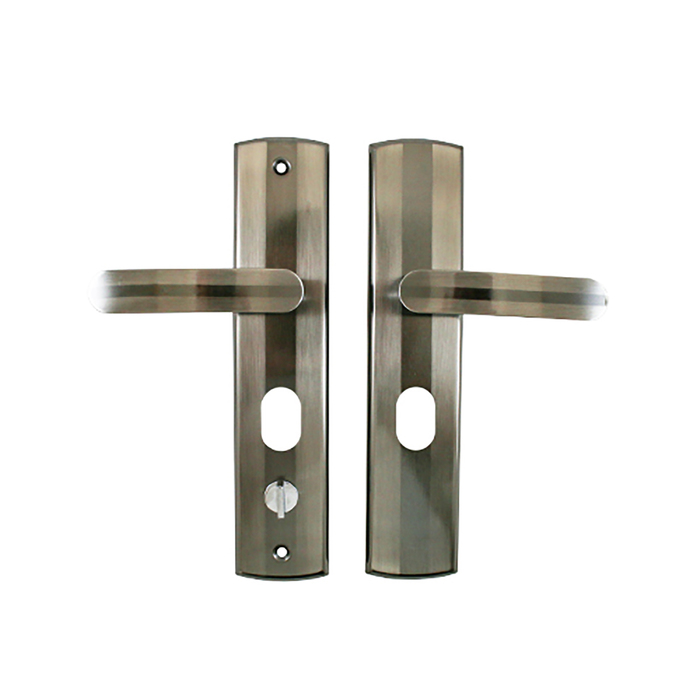 Комплект ручек "СТАНДАРТ" РН-СТ217-R, правый, для китайских металл. дверей, цвет никель/хром 35317