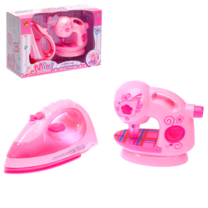 Набор бытовой техники «Милый дом»: швейная машина, утюг