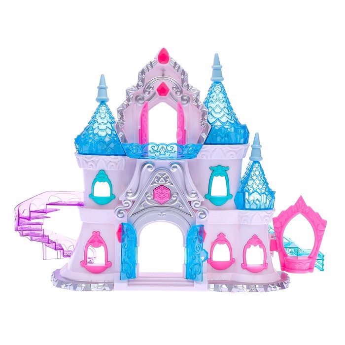 Замок для кукол "Холодное царство" с аксессуарами, звуковые эффекты