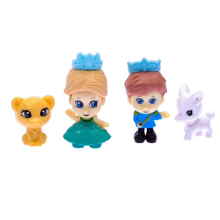 Замок для кукол "Холодное царство" с аксессуарами, звуковые эффекты