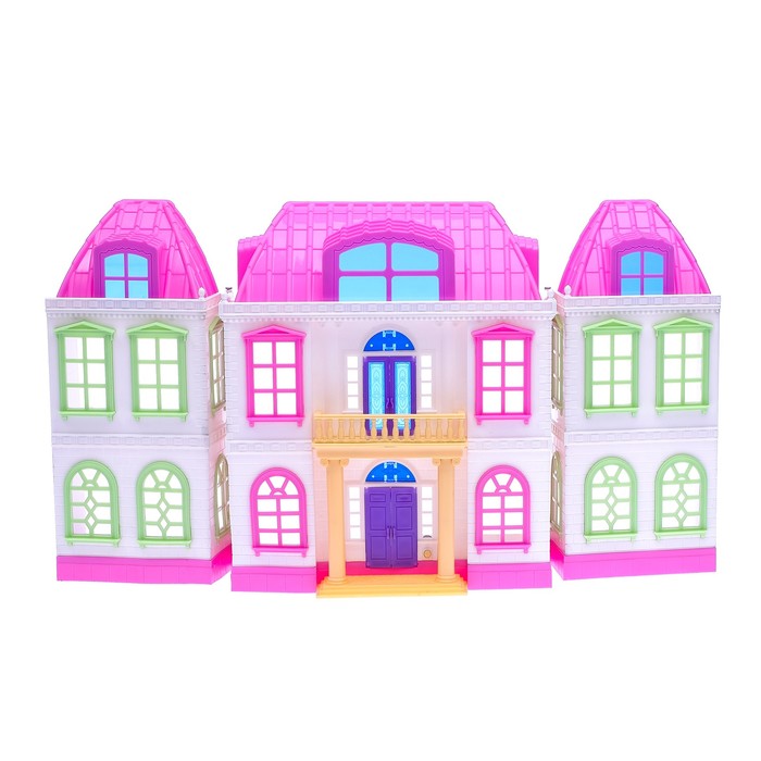 Дом складной с мебелью и фигурками