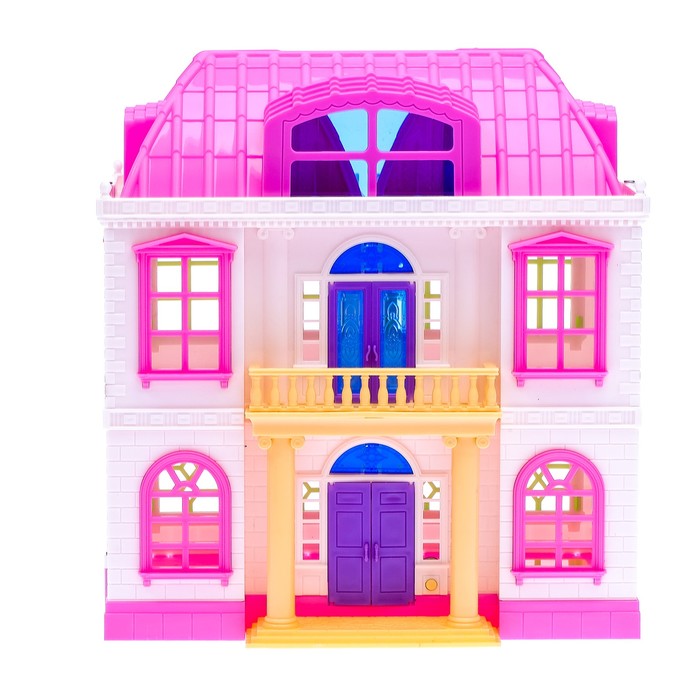 Дом складной с мебелью и фигурками