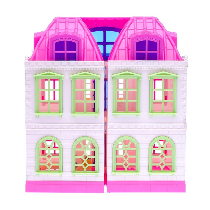 Дом складной с мебелью и фигурками