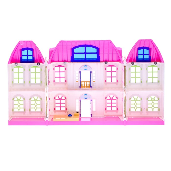 Дом складной с мебелью и фигурками