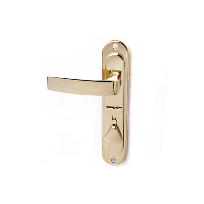 Комплект ручек Apecs HР-42.0101-S-C-G-R, правый, для сувальд. замковЗД, цвет латунь