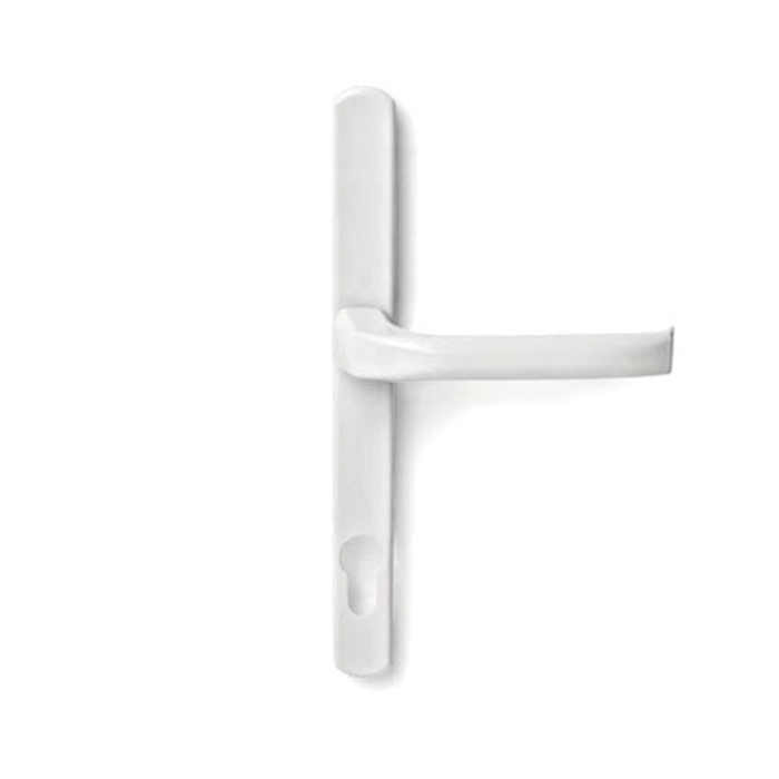 Комплект ручек Apecs HР-92.7005-W,  для узкопрофильных замков, белый