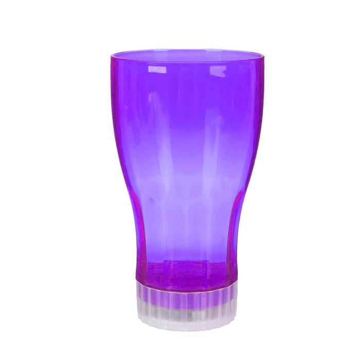 Стакан с подсветкой, цвет синий
