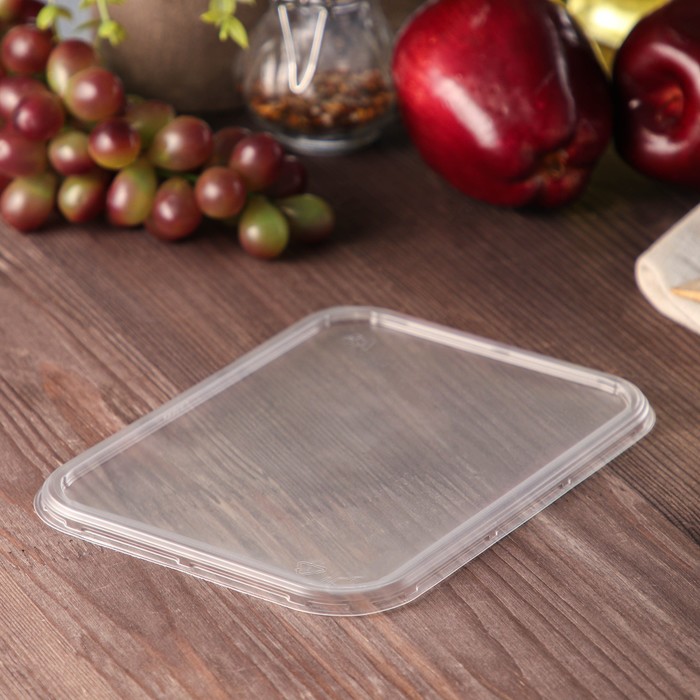 Крышка "Юпласт" для плоского контейнера