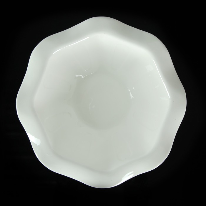 Блюдо 23х13 см "Эстет", на деревянной ножке