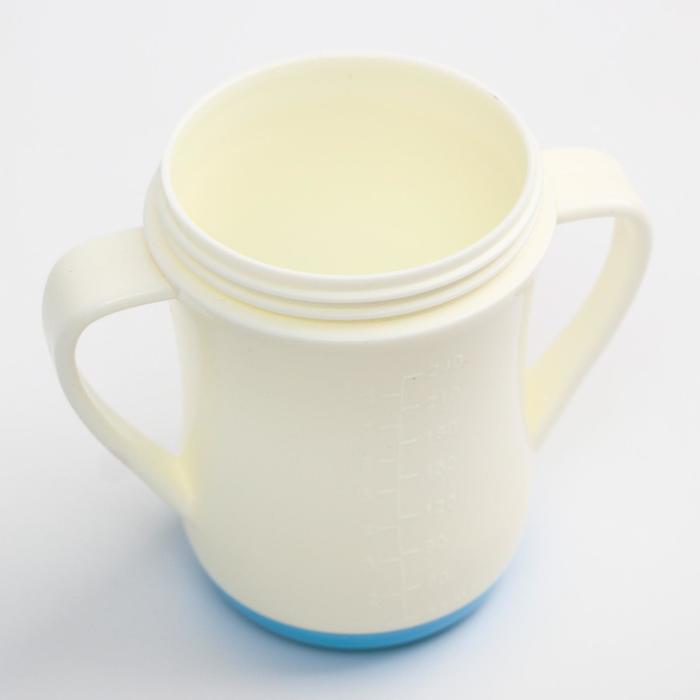 Поильник-трансформер 4 в 1, 240 мл, от 4 мес., цвет голубой