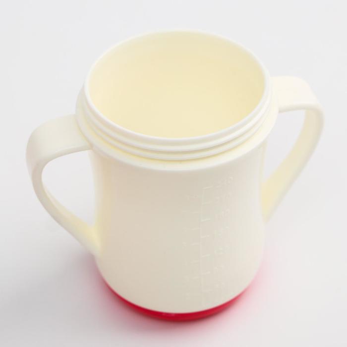 Поильник-трансформер 4 в 1, 240 мл, от 4 мес., цвет красный