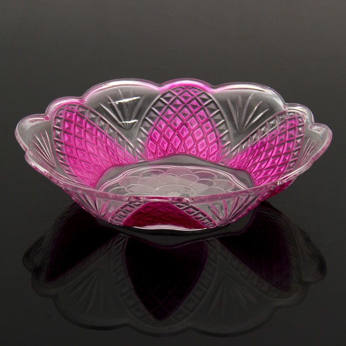 Салатник 1 л "Лепестки", цвета МИКС