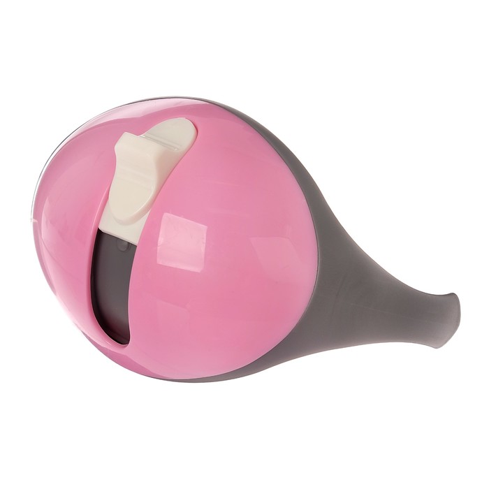 Поильник с трубкой, 270 мл, Цвет розовый