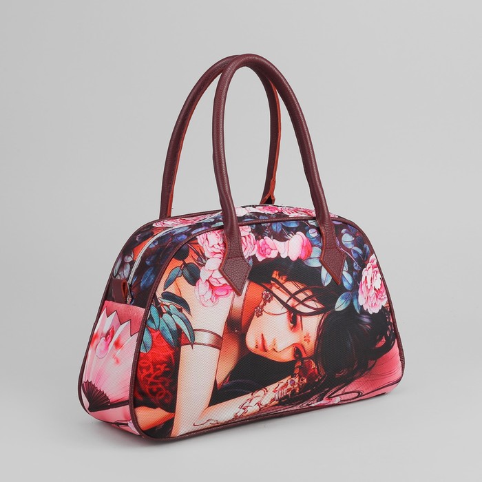 Сумка женская, 2 отдела с перегородкой на молнии