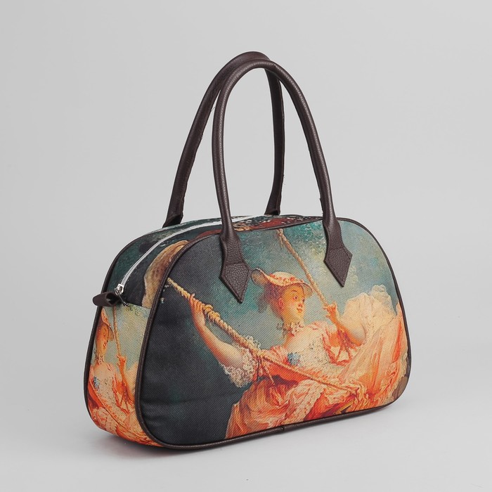 Сумка женская «Девушка на качели», 1 отдел на молнии