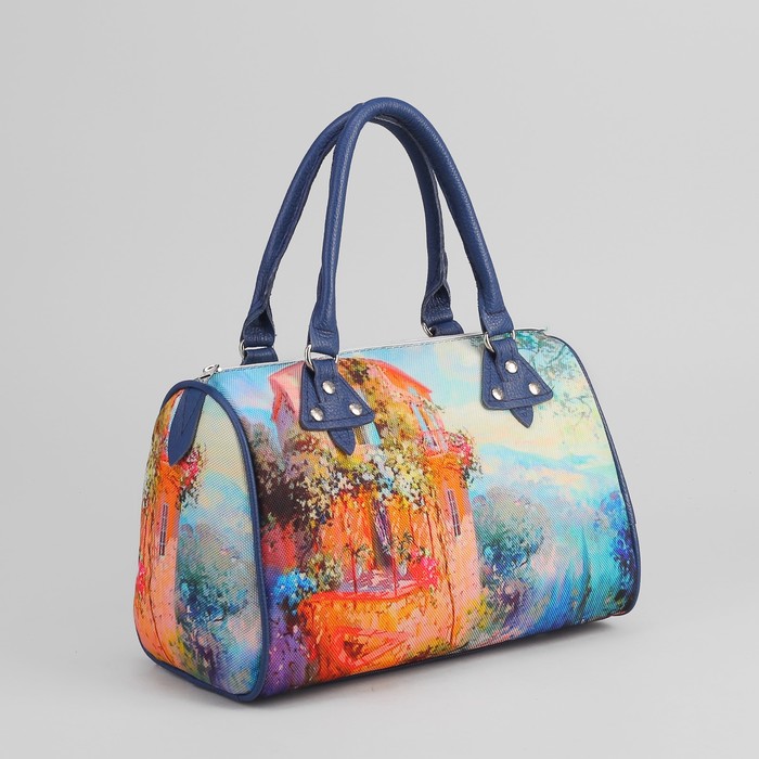 Сумка женская «Замок на обрыве», 1 отдел на молнии