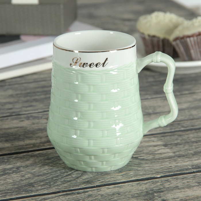 Кружка 400 мл "Тепло", цвета МИКС