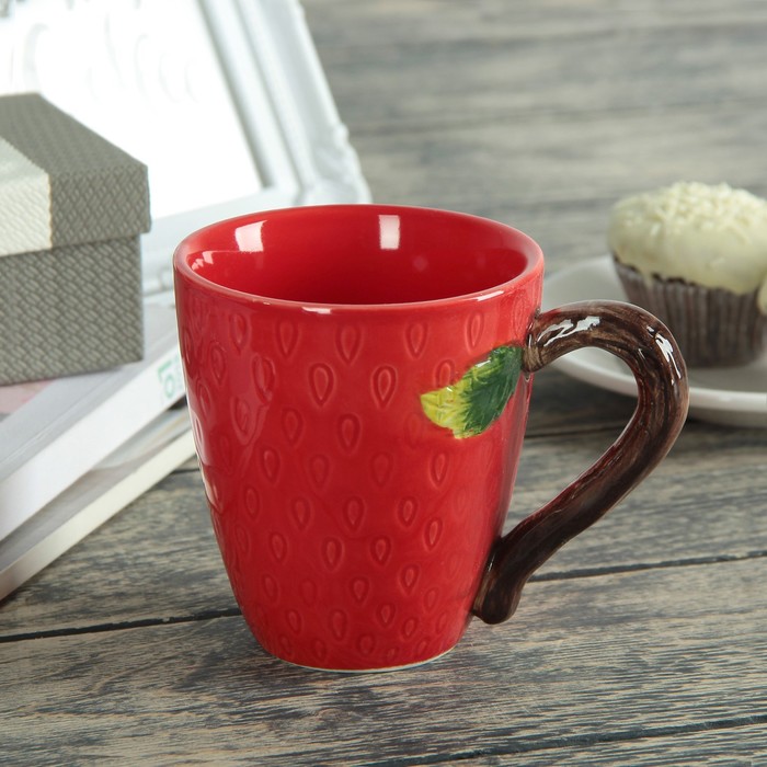 Кружка 350 мл "Клубничка"