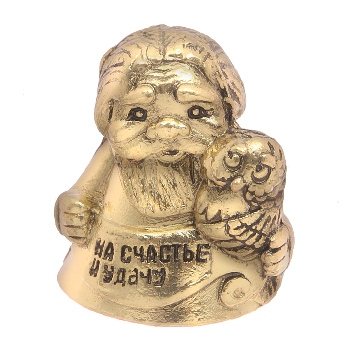 Колокольчик мини "На счастье и удачу"